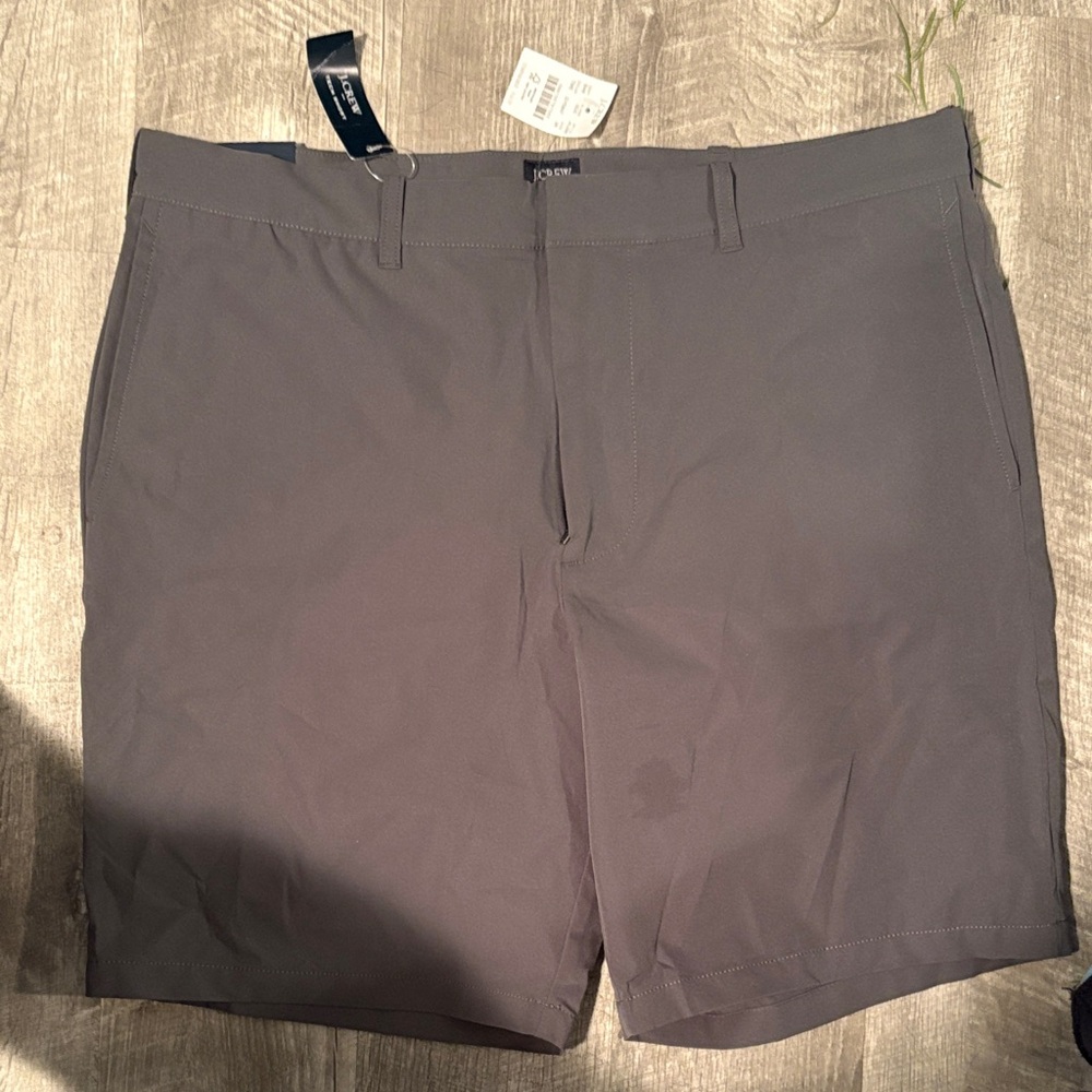 J. Crew Men's Charcoal Flat Front Shorts